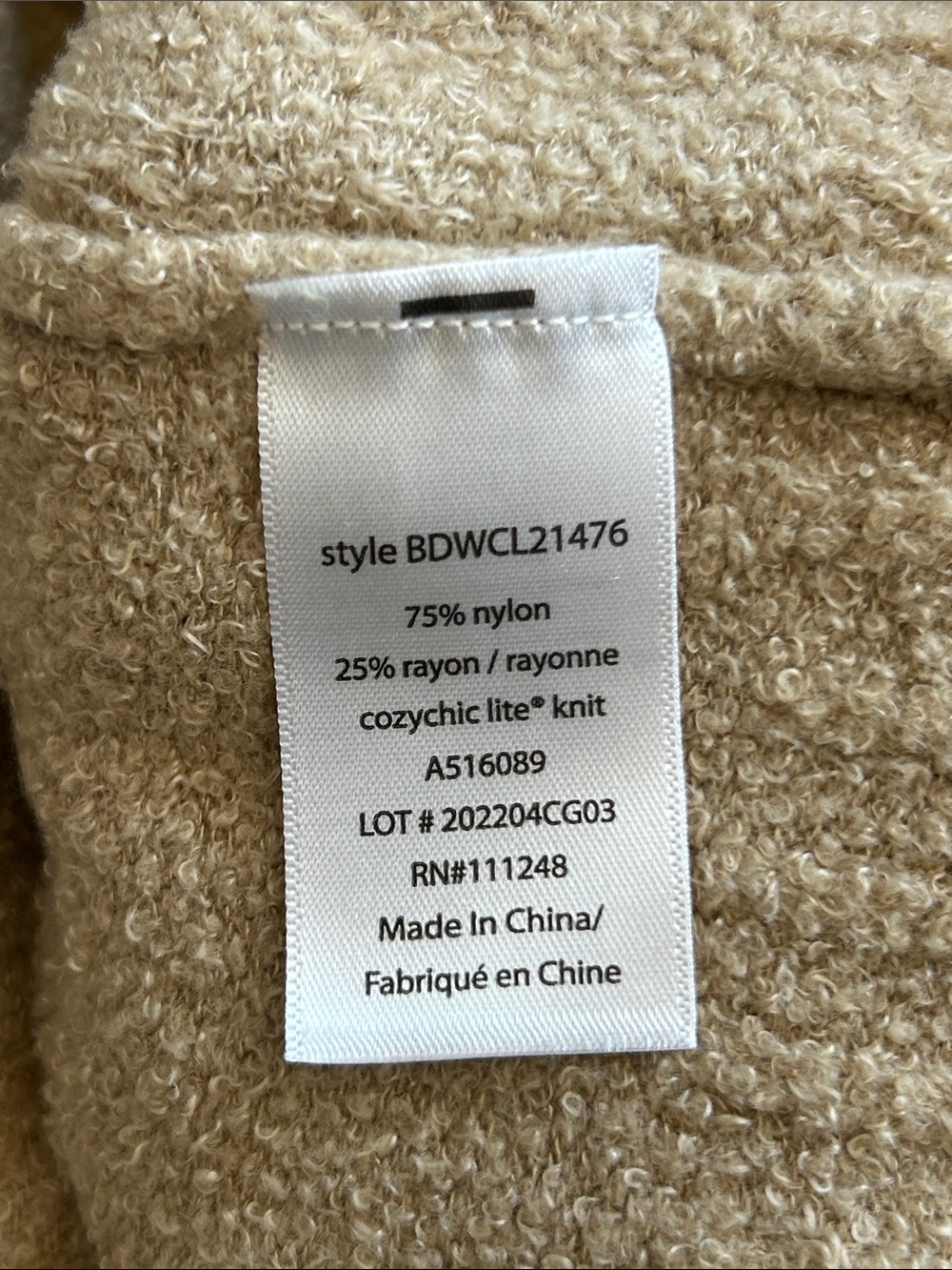 Barefoot Dreams Cozychic Sweater - Picture 4 of 6